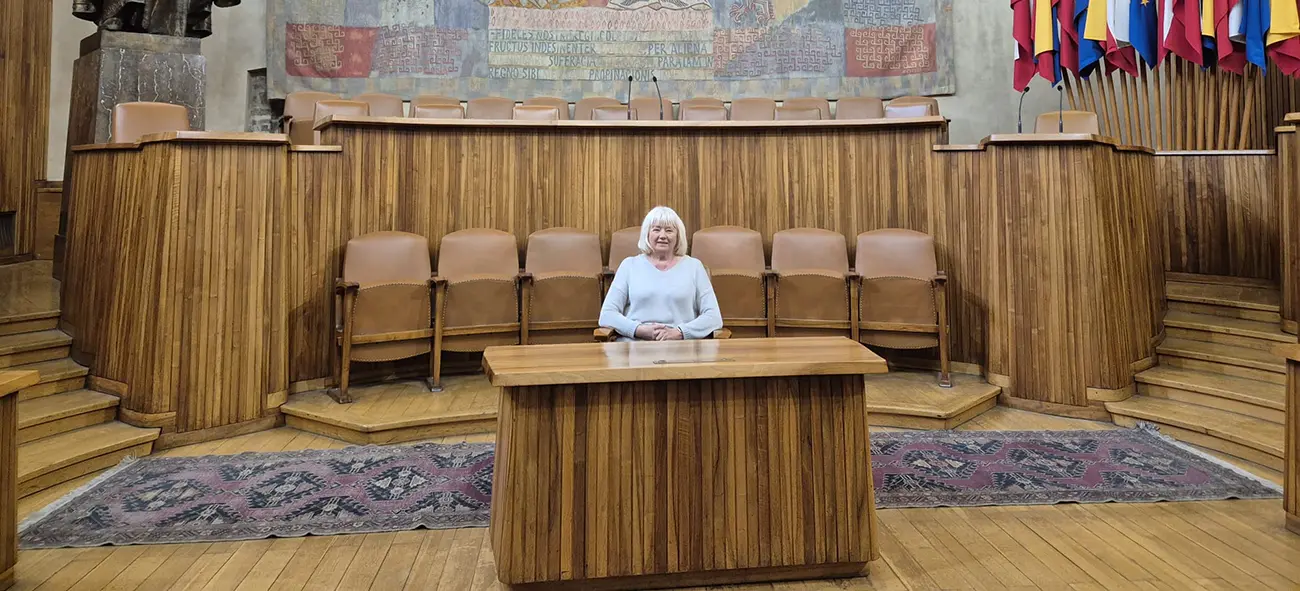 Wizyta studyjna Pani Rektor Elżbiety Sternal na Uniwersytecie Karola w Pradze